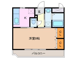 三日市駅 徒歩22分 3階の物件間取画像